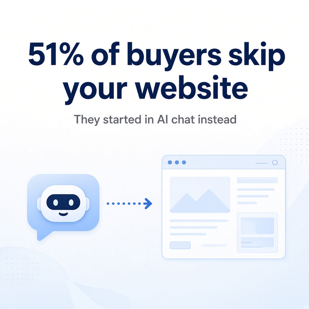 51% of Your Buyers Just Skipped Your Website
