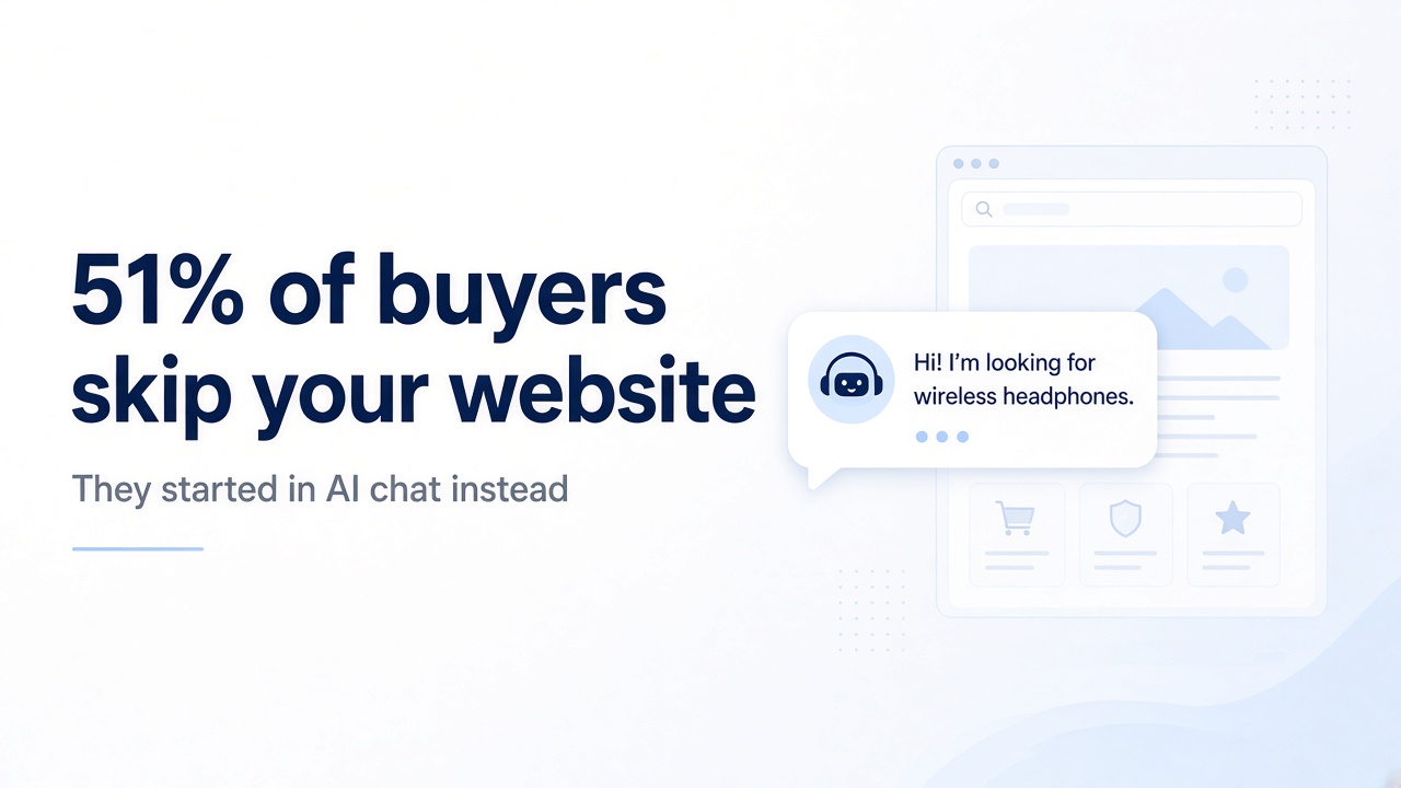 51% of Your Buyers Just Skipped Your Website