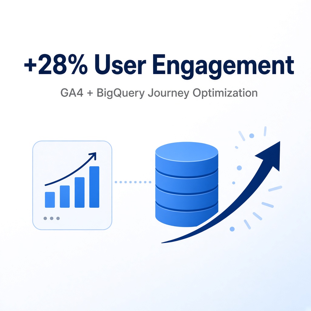 How We Boosted User Engagement by 28% Using GA4 + BigQuery